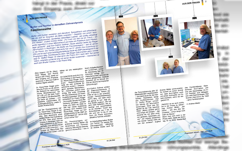 Rieger_Zahnmedizin_Reutlingen_Artikel_Familiensache.